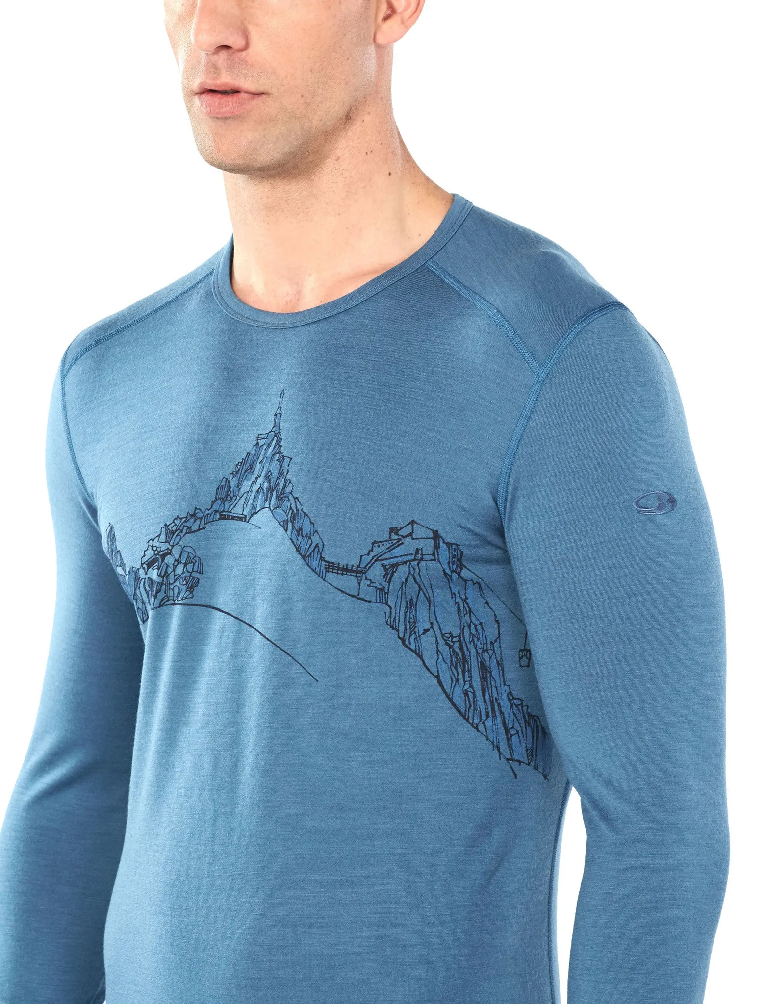 200 Oasis LS Crewe Aiguille du Midi - Men's|-|200 Oasis LS Crewe Aiguille du Midi - Homme