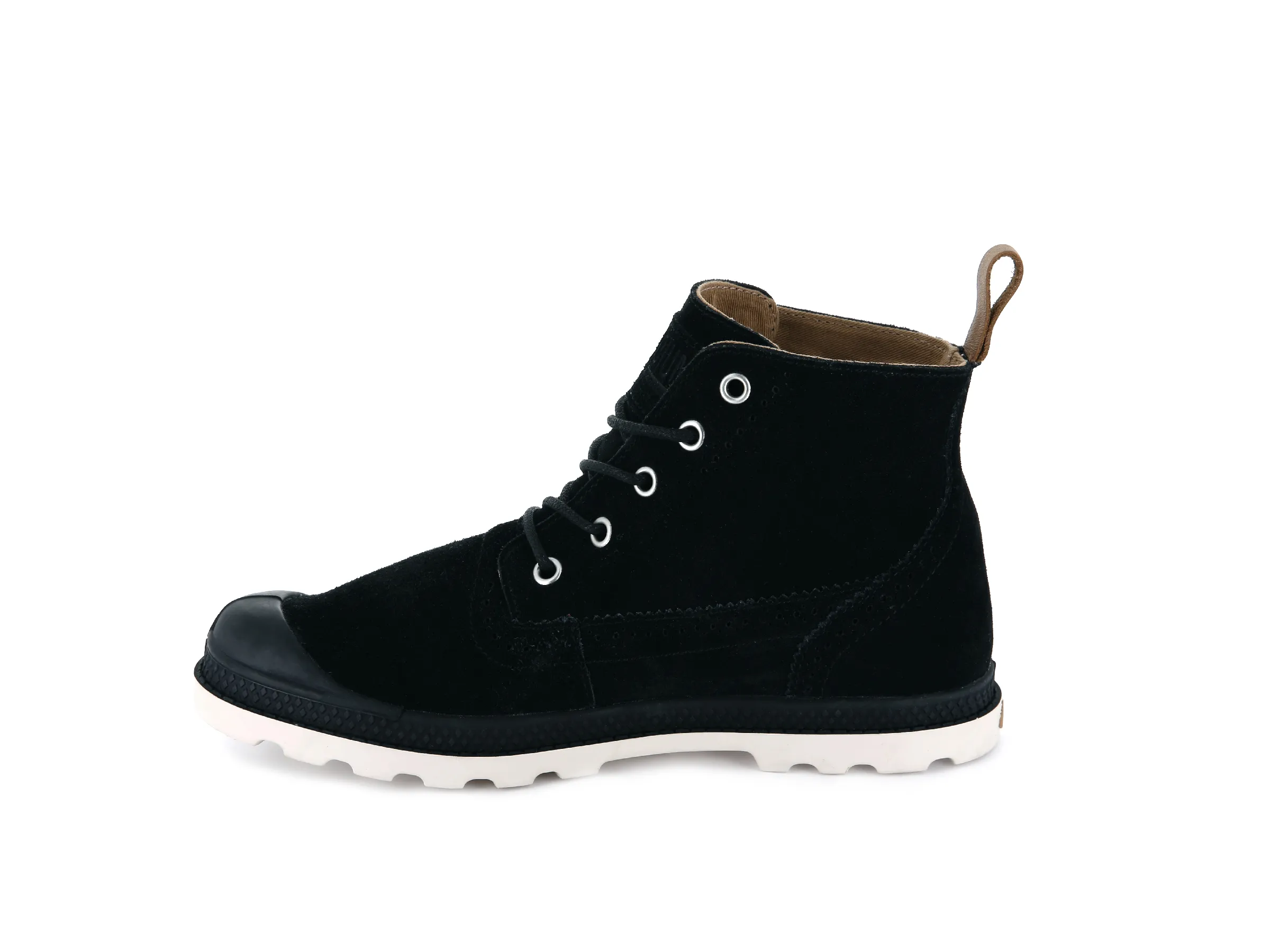 95560-013-M | PAMPA LDN LP MID SUEDE | BLACK/CUERO