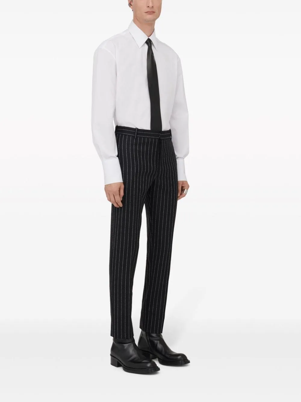 ALEXANDER MCQUEEN 360 Review Straight Pants for Men - Black