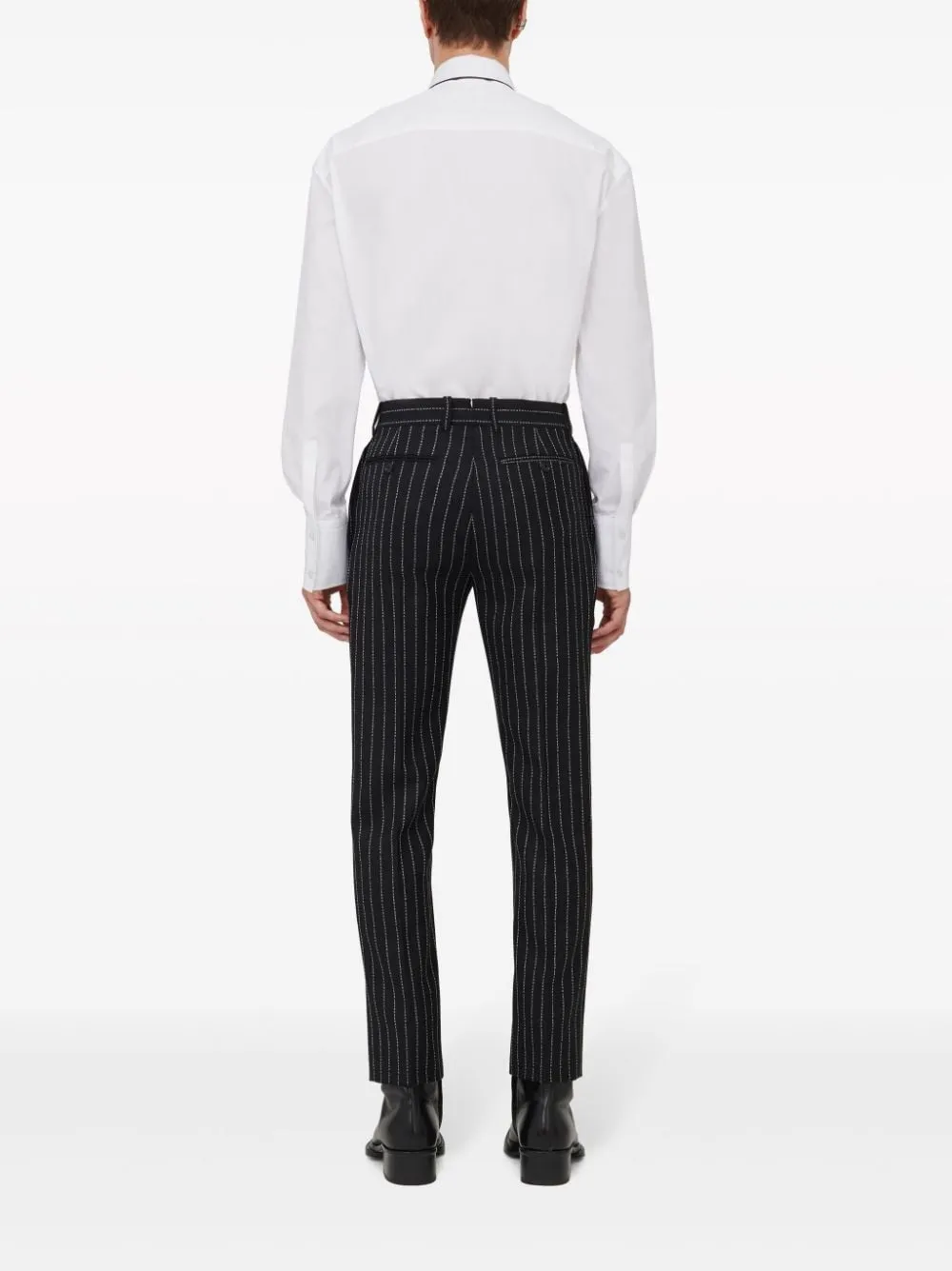 ALEXANDER MCQUEEN 360 Review Straight Pants for Men - Black