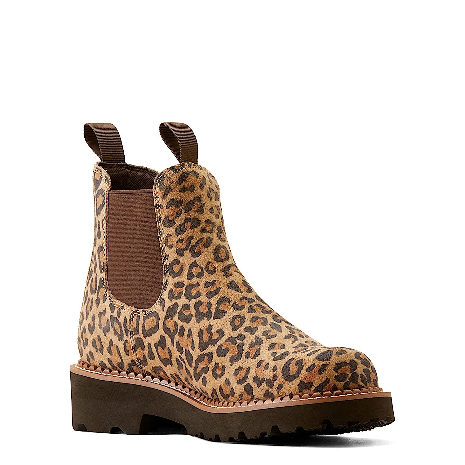 Ariat Womens Fatbaby Twin Gore Boot Cheetah/Chocolate