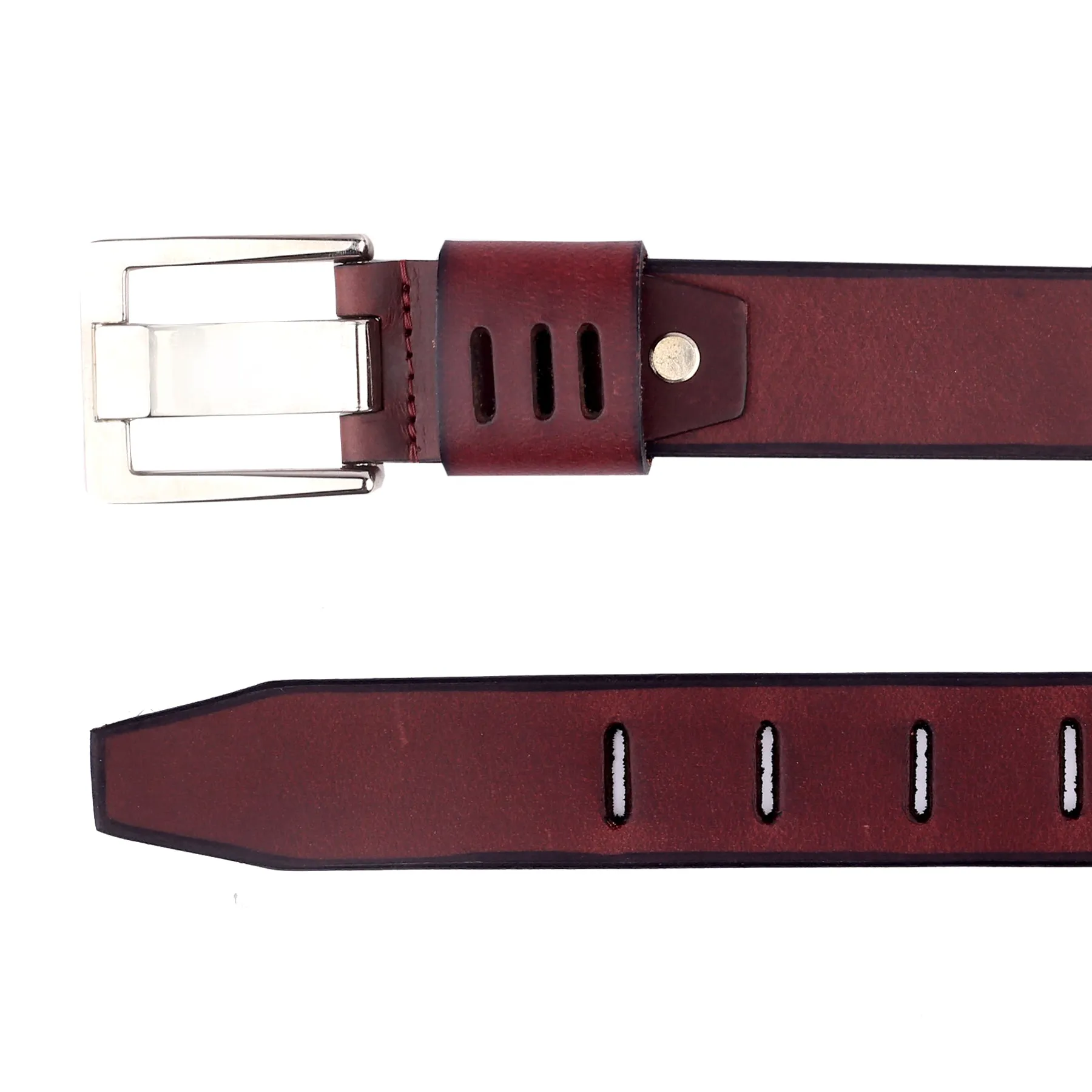 Bacca Bucci Full grain genuine leather Work Belt for Men