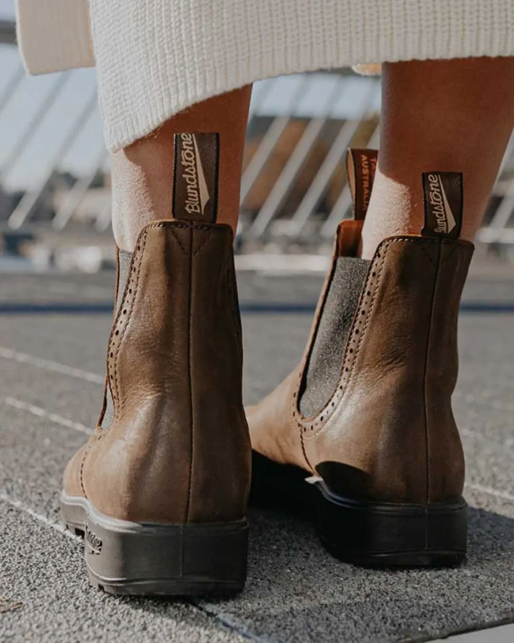 Blundstone Womens 2151 Antique Brown Leather Chelsea Boots