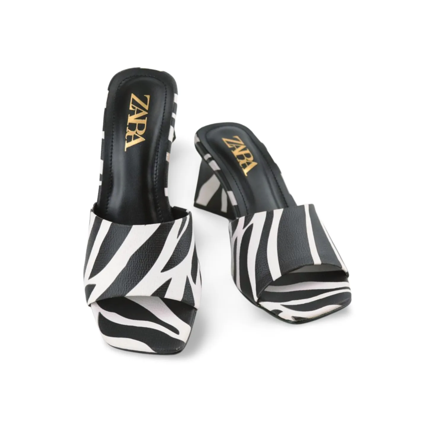 Bold and Stylish Zebra Print Sandals for Women