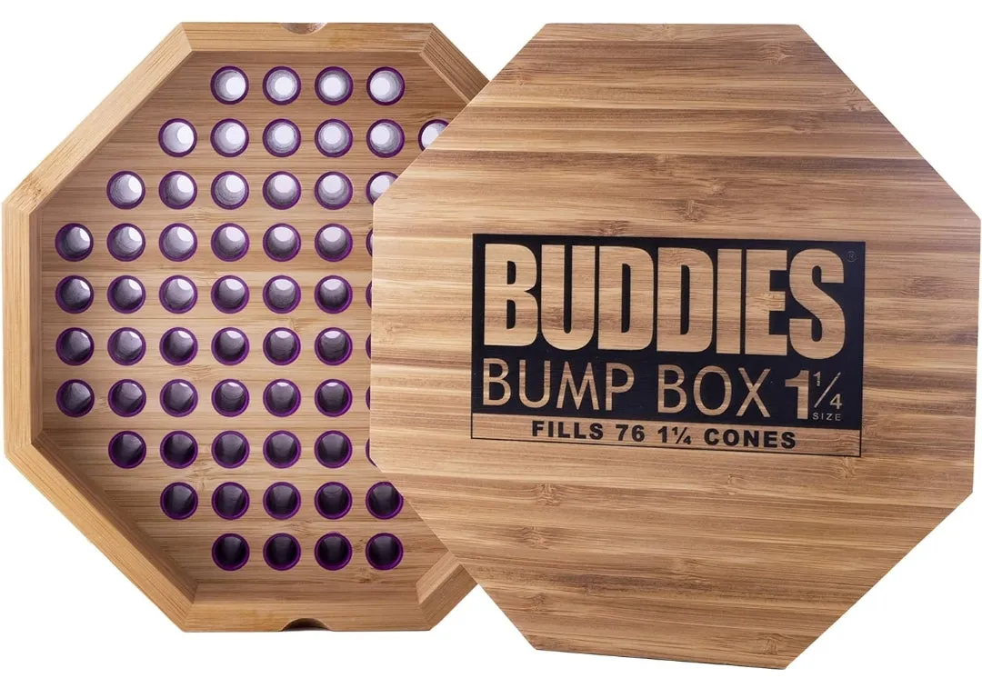 Buddies Bump Box Filler for 1 1/4 Size Cones - Fills 76 Cones Simultaneously