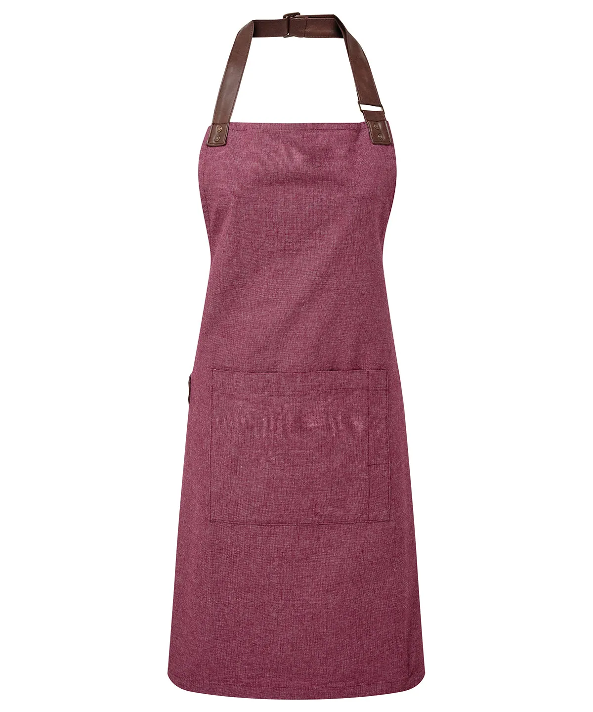 Burgundy - Annex Oxford bib apron