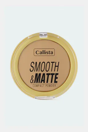 Callista Smooth And Matte Compact Powder - 51 Soft Sand