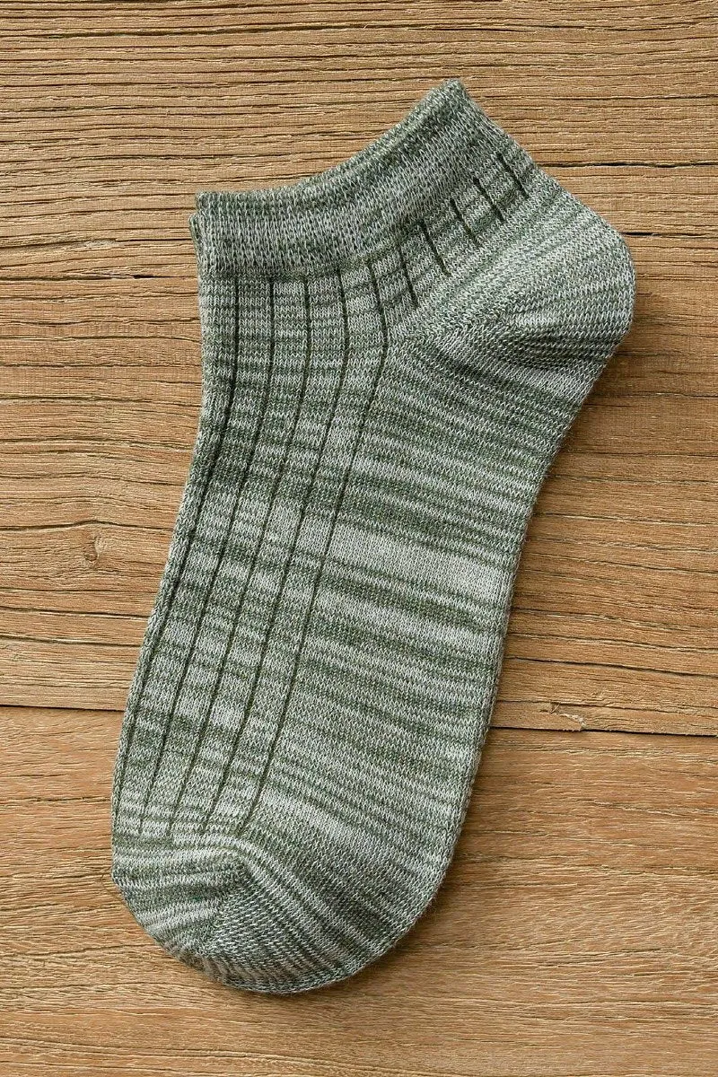 CASUAL SOLID COLOR BOAT SOCKS