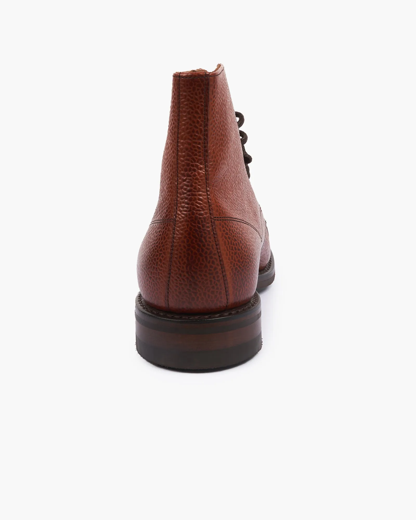 Cheaney Jarrow R Derby Boot - Mahogany Grain