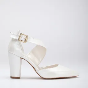 Constance - Ivory Bridal Heels