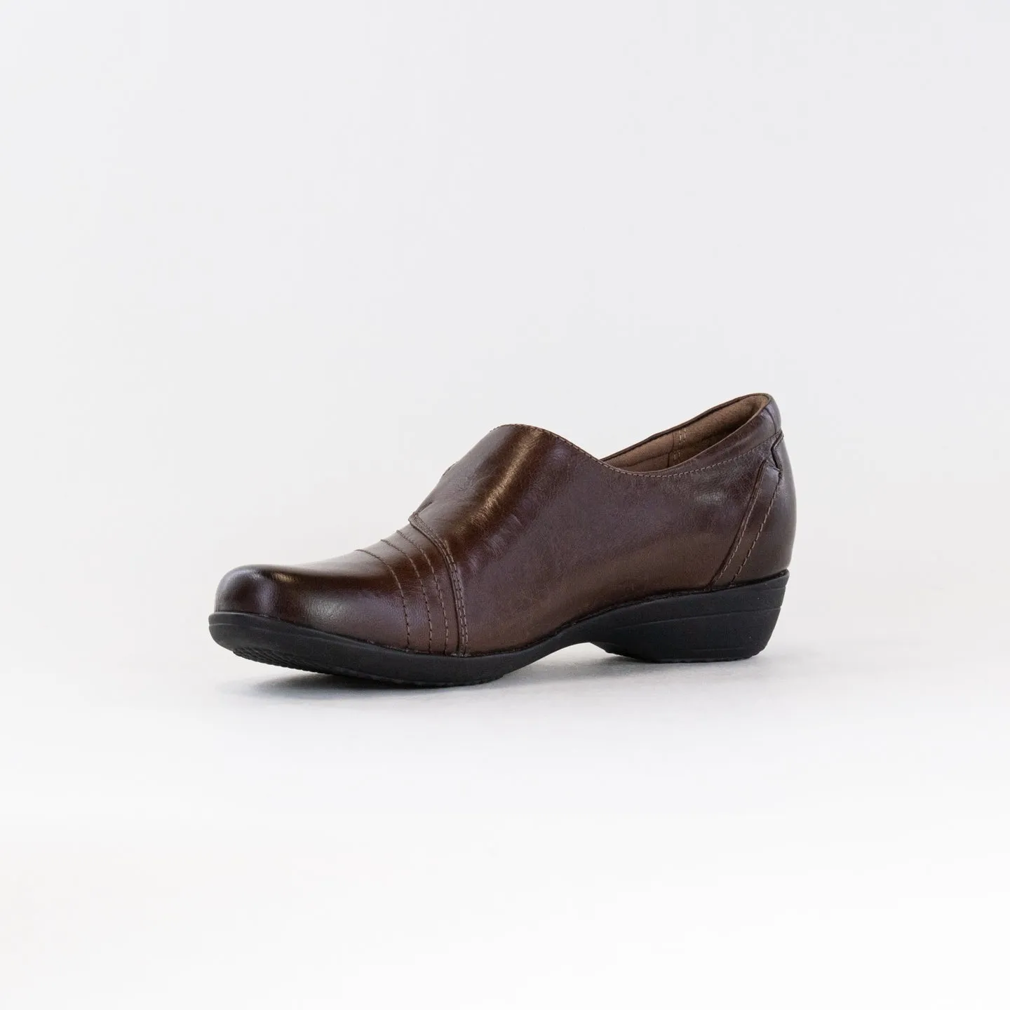 Dansko Franny (Women's) - Chocolate Burnished Calf