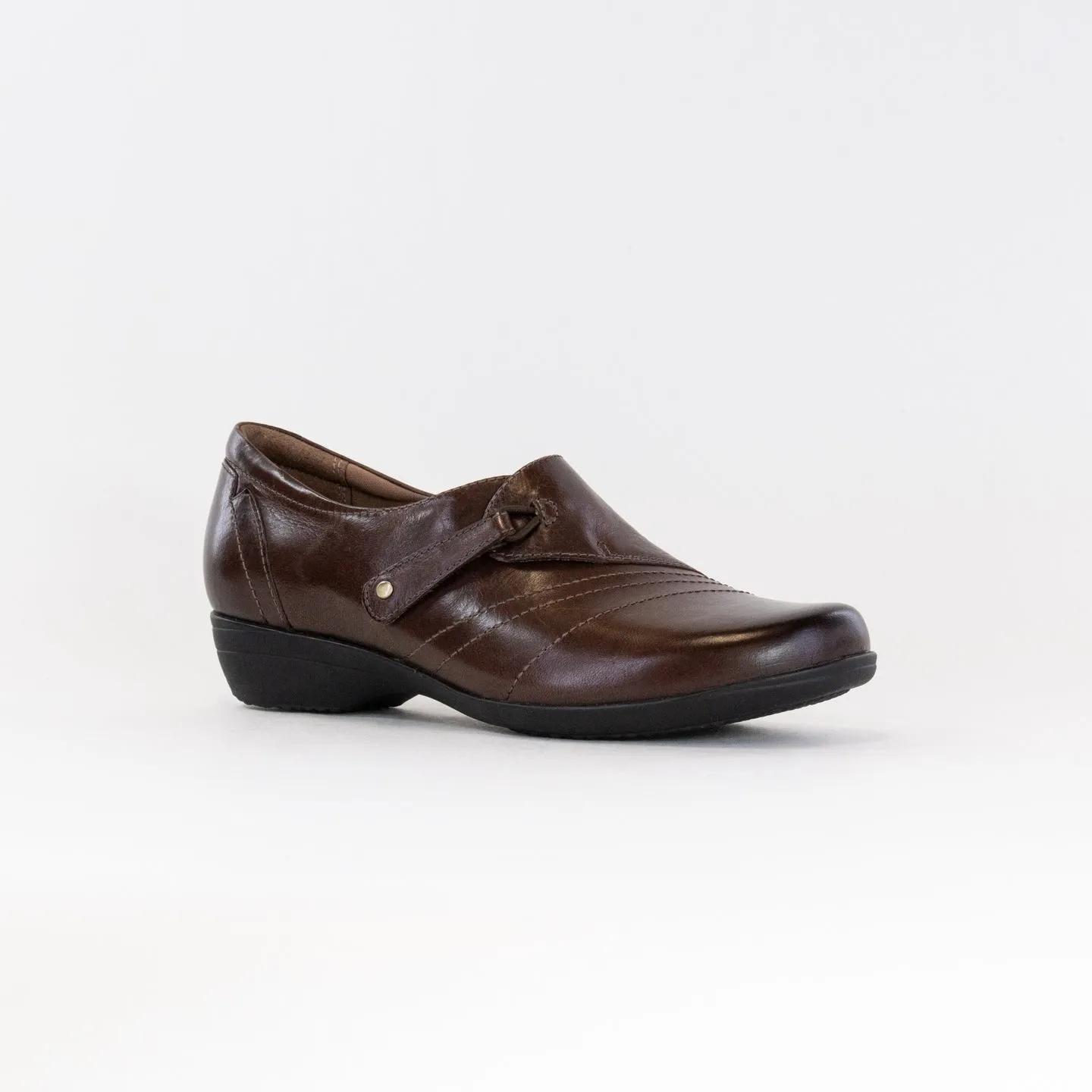 Dansko Franny (Women's) - Chocolate Burnished Calf