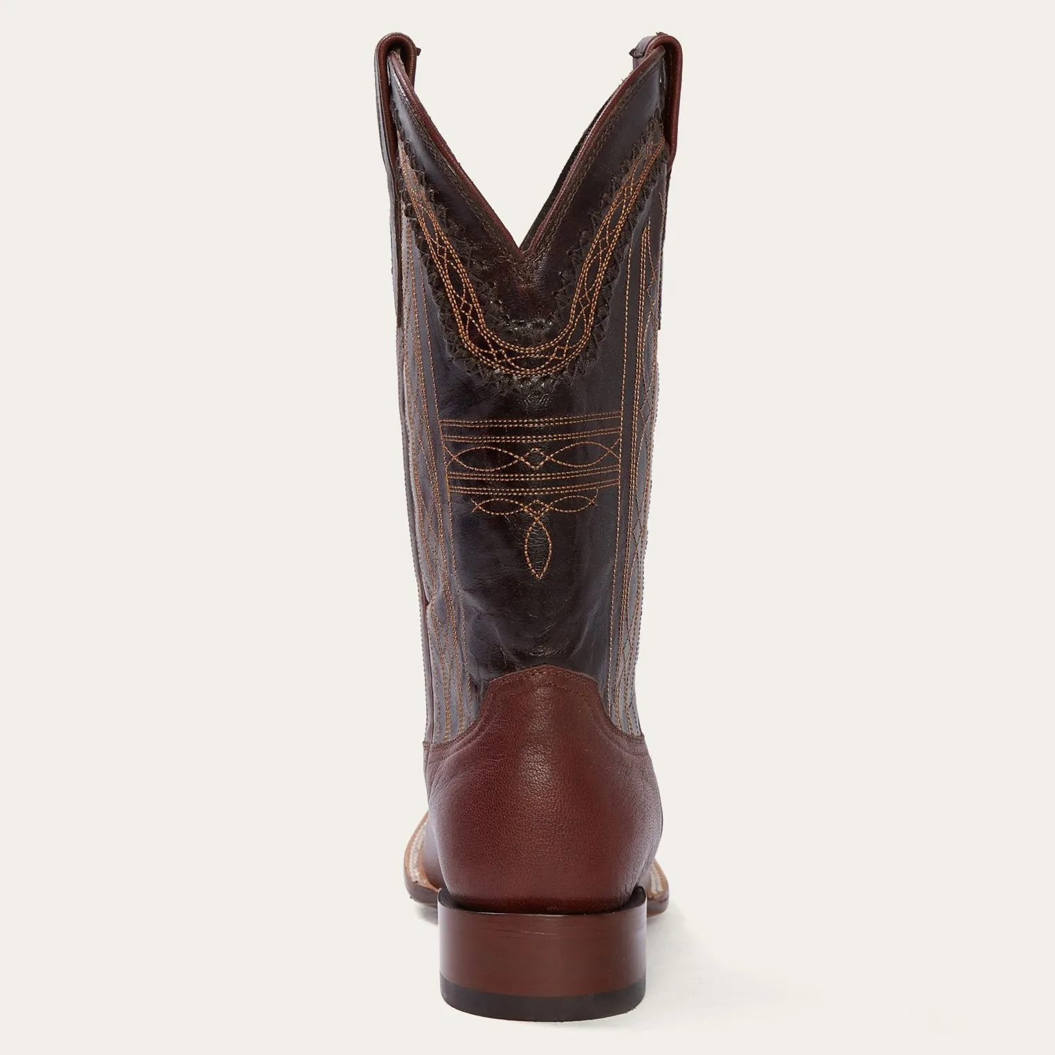 Denver Brown Goat Hand Stitched Cowboy Boot