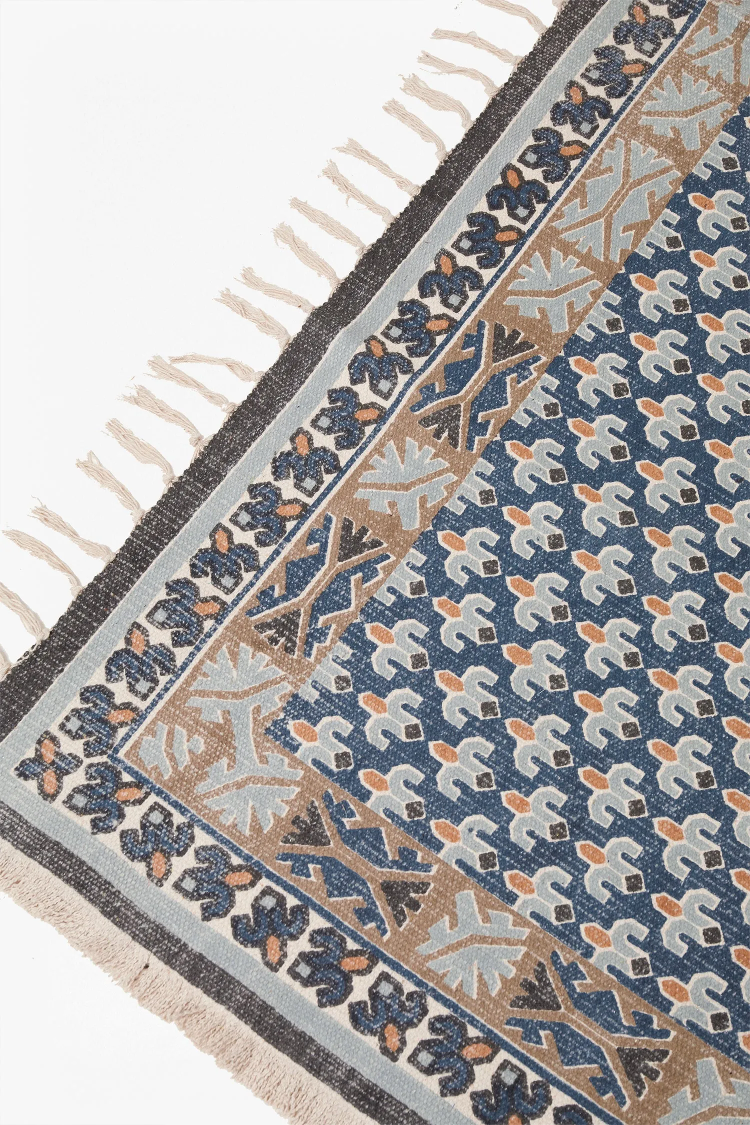 Extra Large Poppy Rug Blue