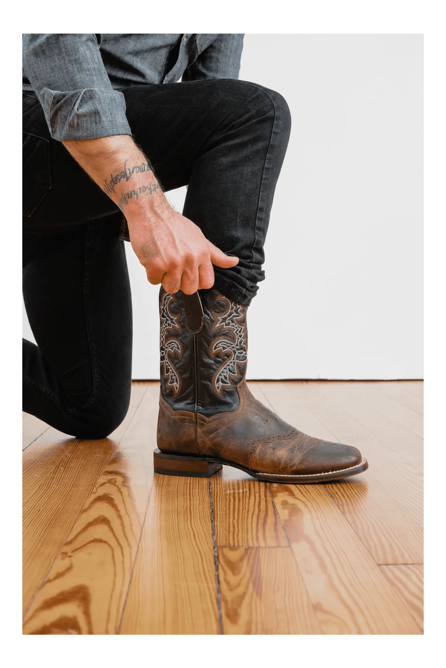 FRANKLIN LEATHER BOOT