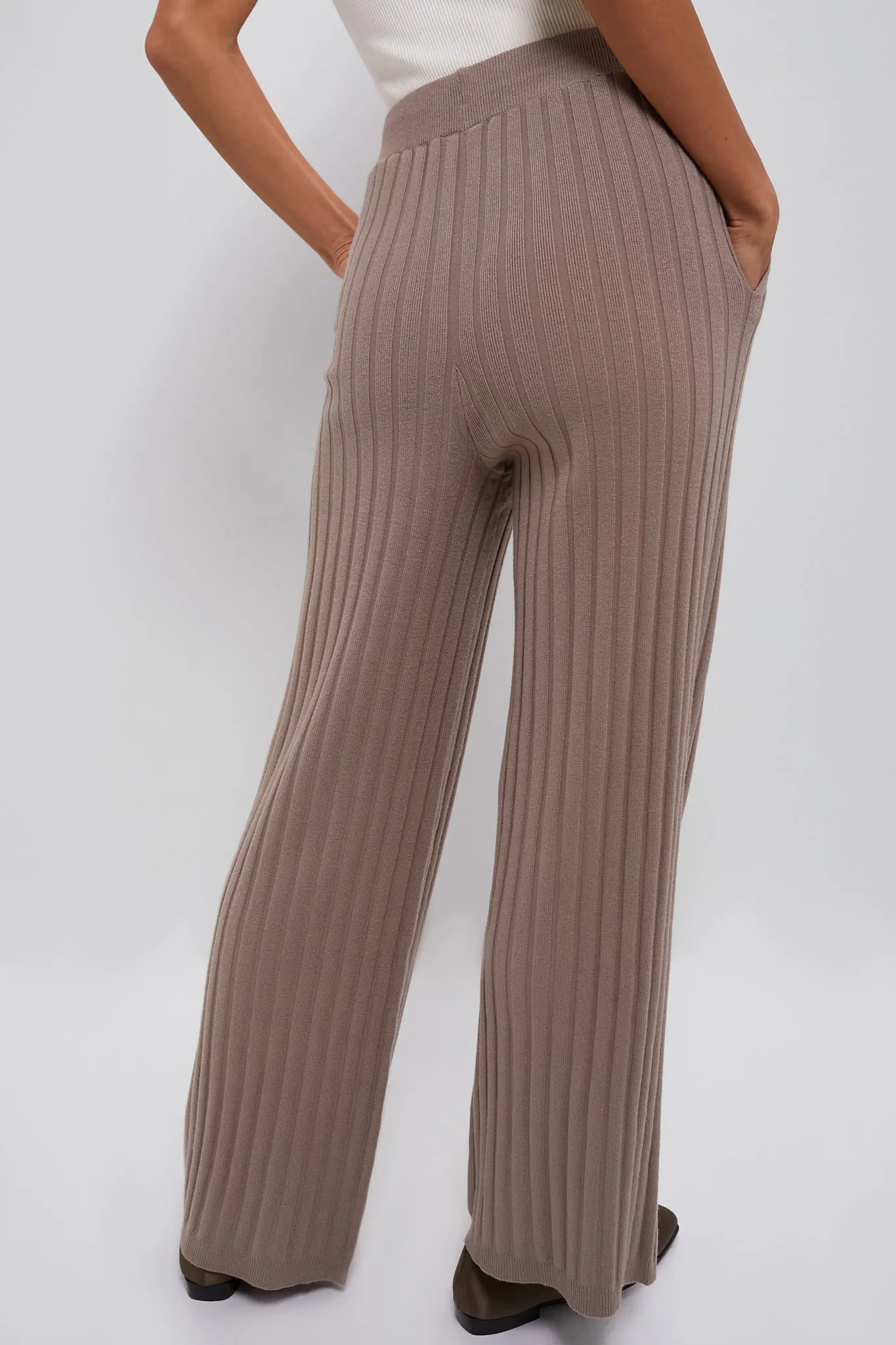 Fungi Simeon Wide Rib Knit Trouser