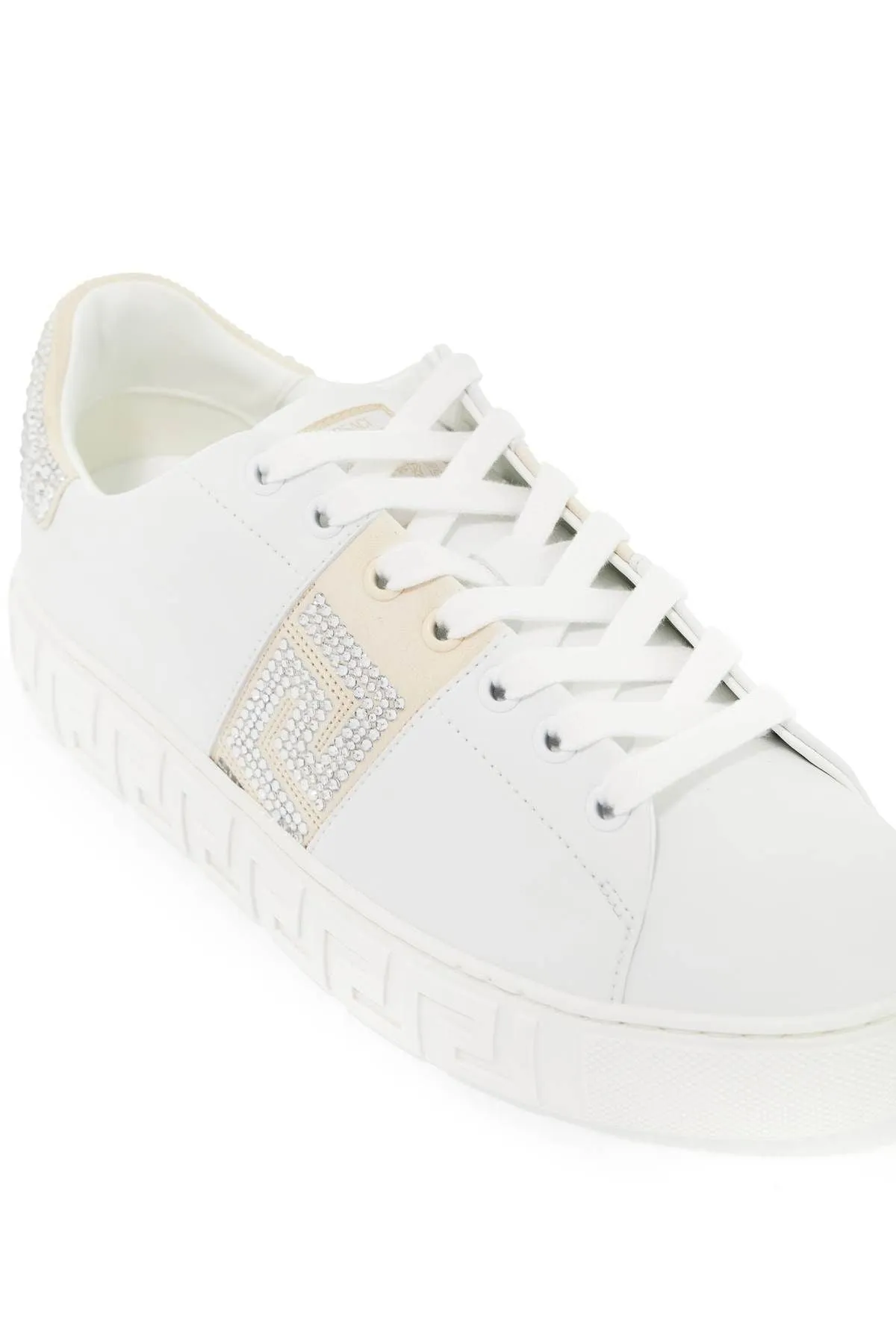 Greca Crystal Sneakers