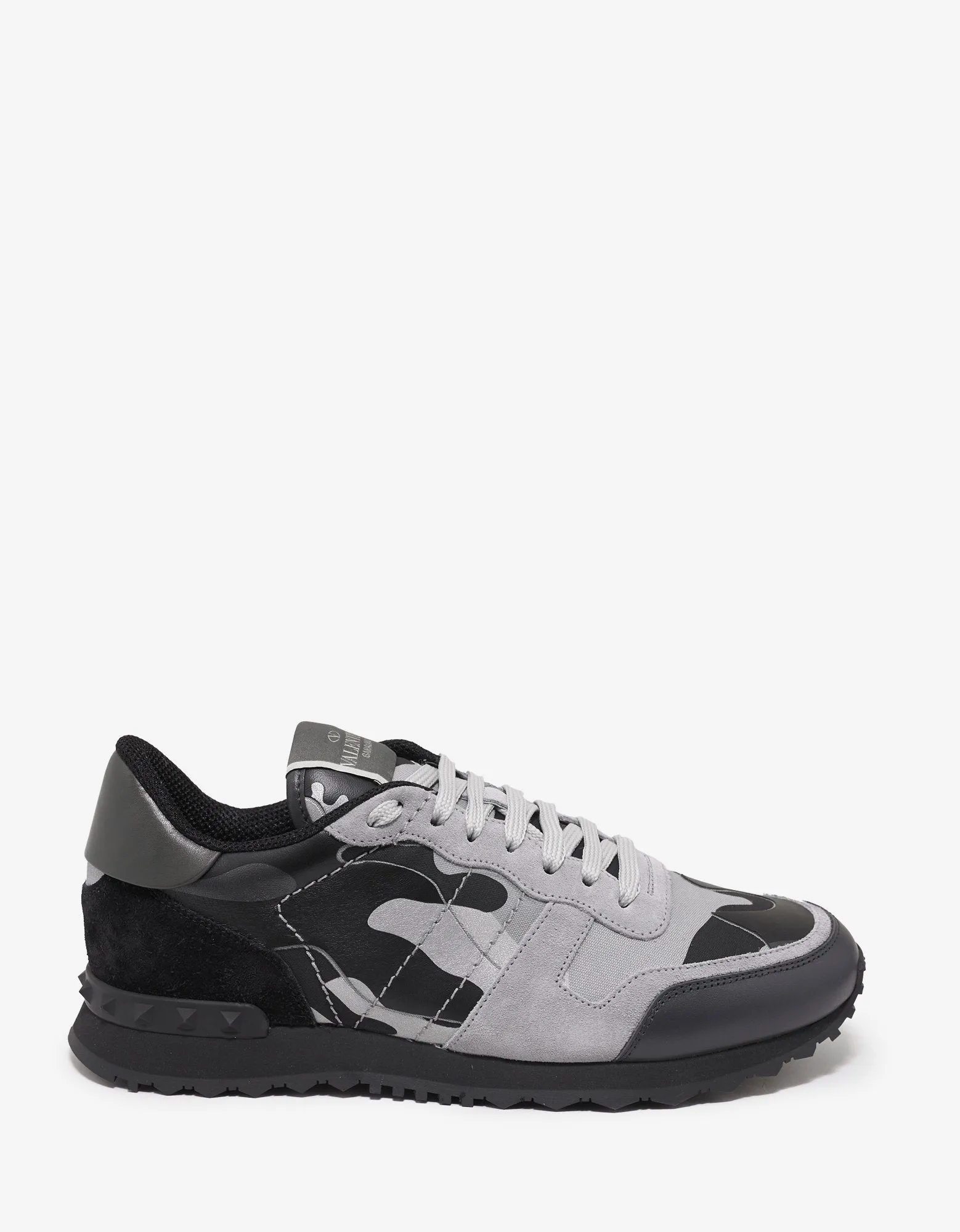 Grey & Silver Camouflage Rockrunner Trainers