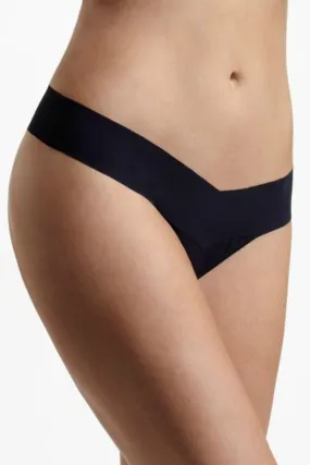 Hanky Panky Bare “Eve” Natural Rise Thong, Black (6J1661)