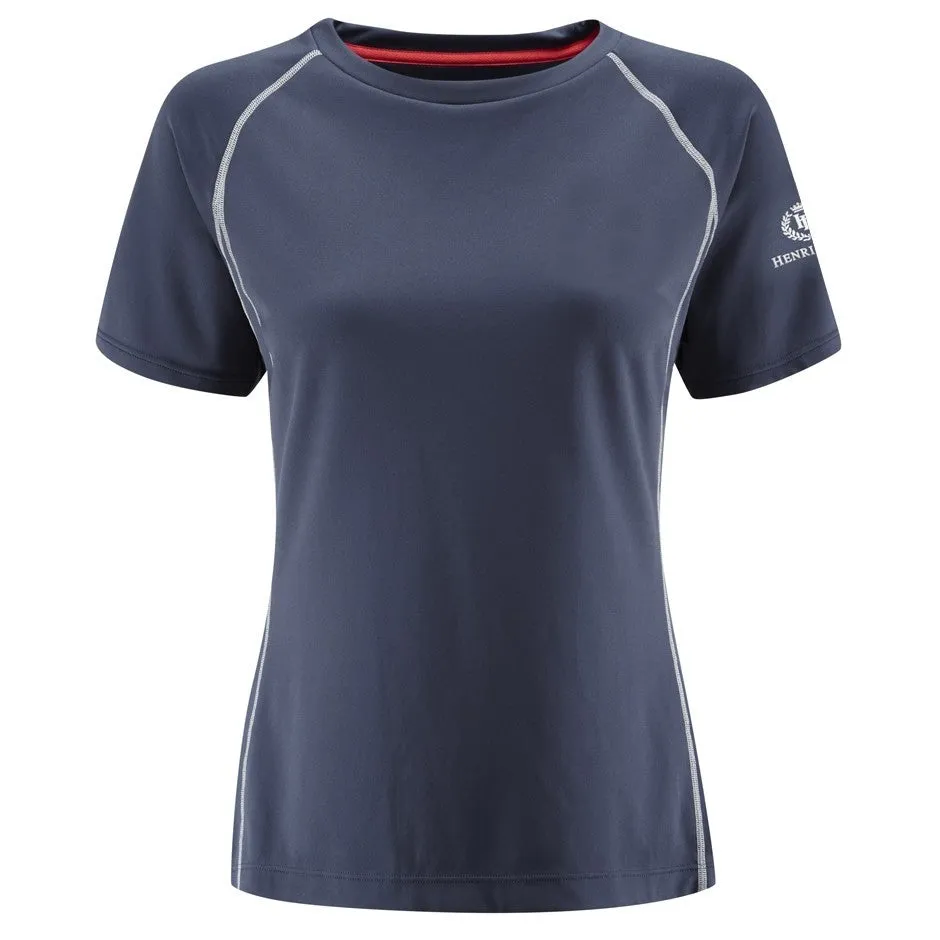 Henri Lloyd Women's Fast Dri Silver Tee Marine