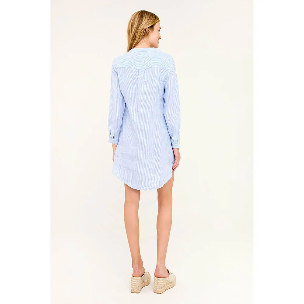 HIHO Bananakeet Dress - Blue Stripe