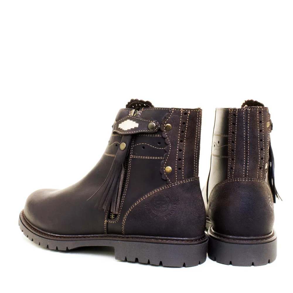 Hudson Ankle Boots - Chocolate