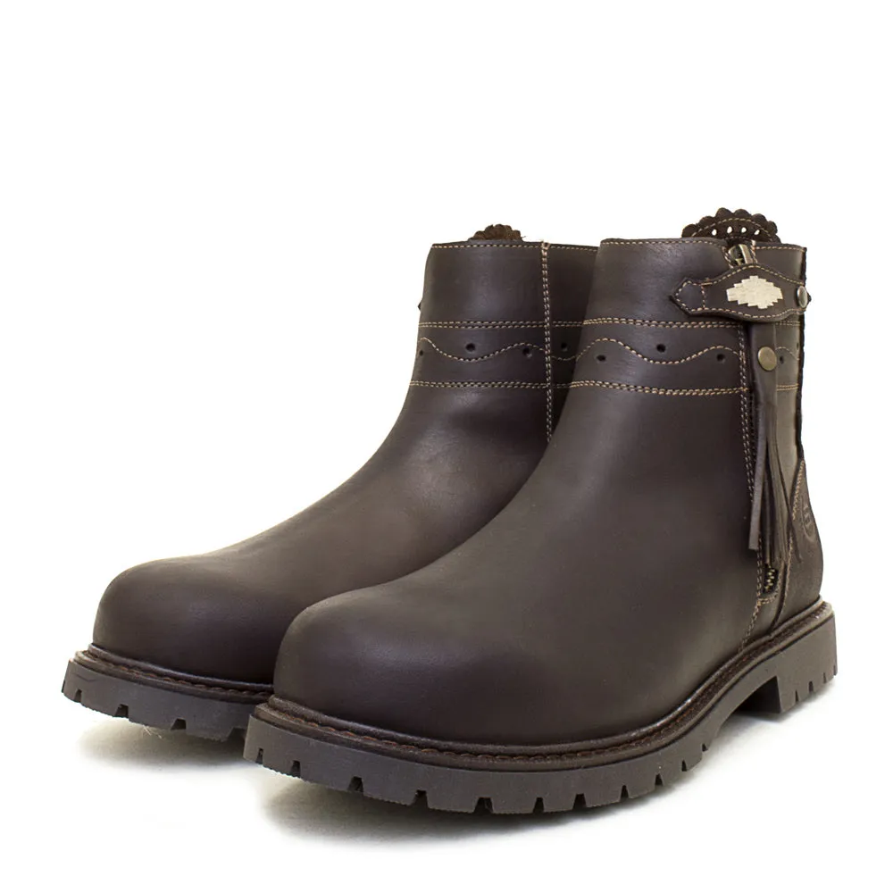 Hudson Ankle Boots - Chocolate