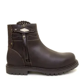 Hudson Ankle Boots - Chocolate