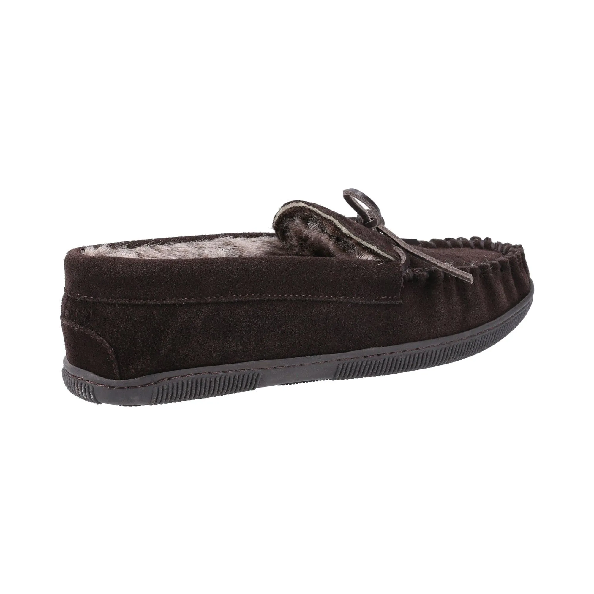 Hush Puppies Ace Mens Slipper - Chocolate