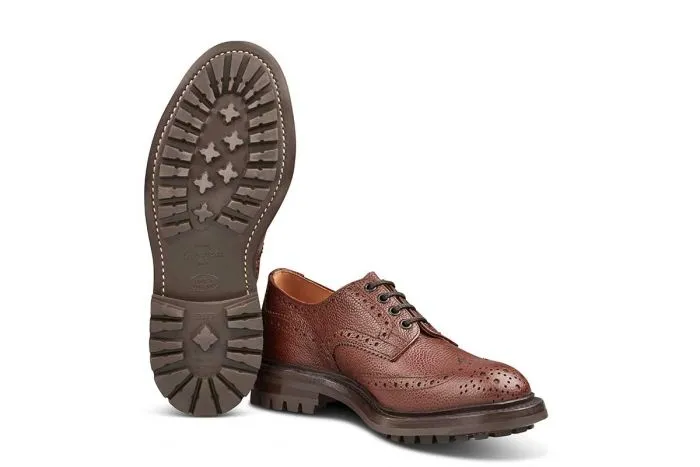 Ilkley Country Shoe - Brown Zug Grain