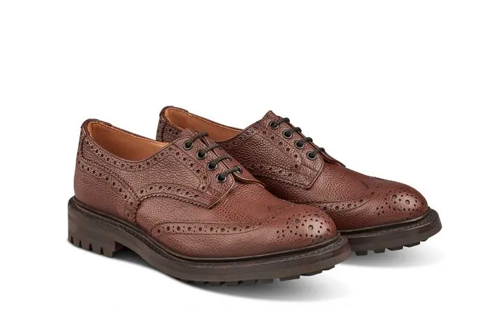 Ilkley Country Shoe - Brown Zug Grain