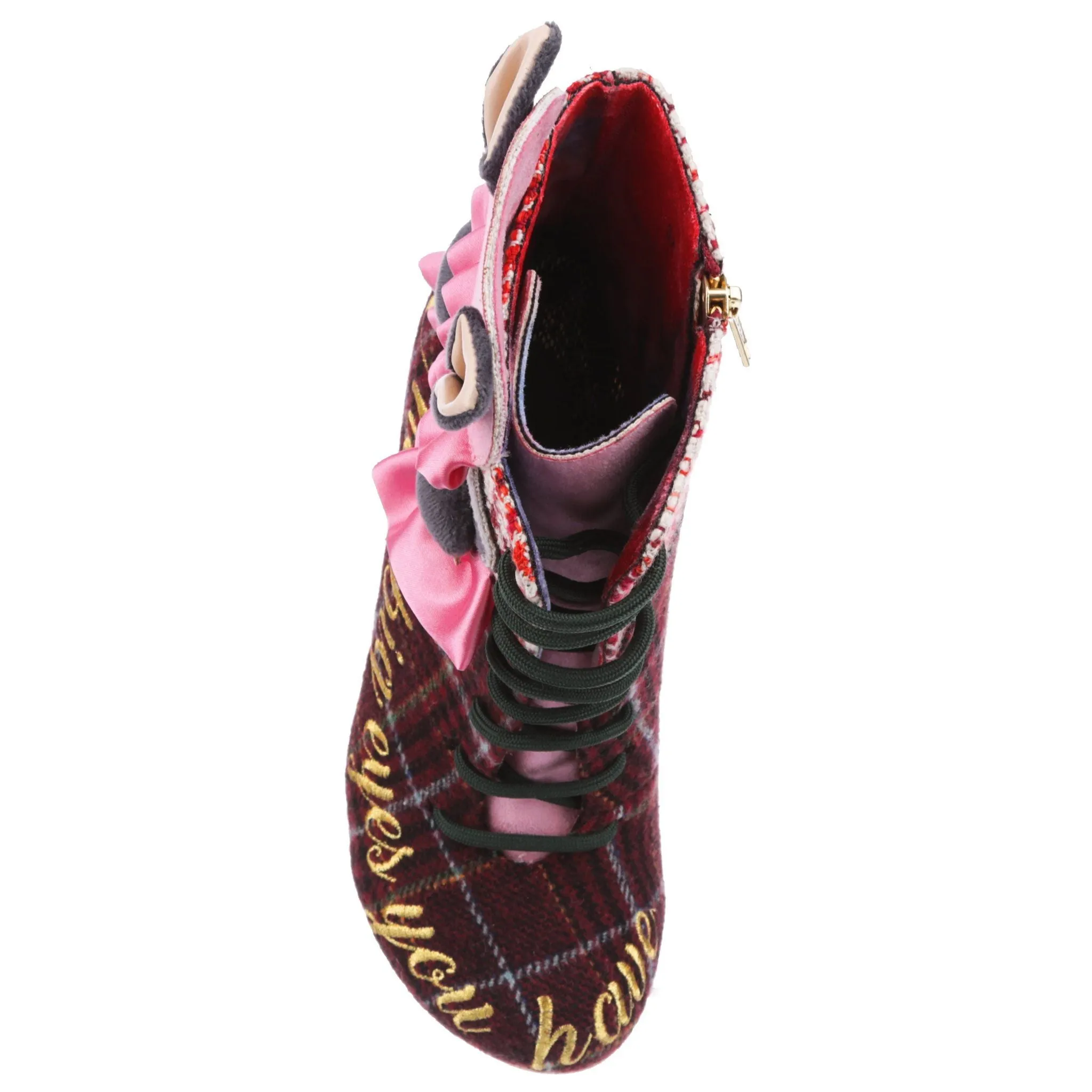 Irregular Choice Womens Little Red High Heel - Chocolate