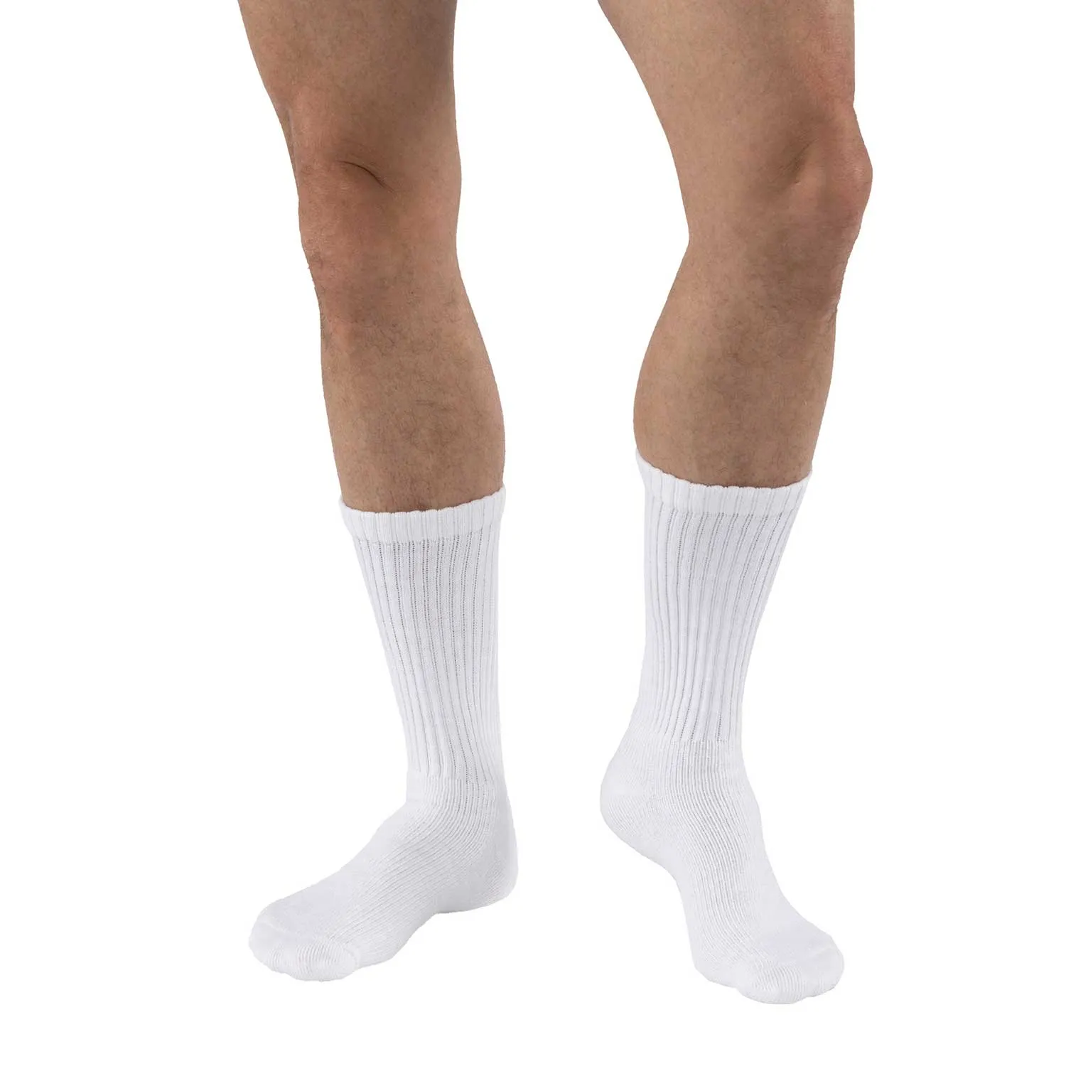 JOBST SensiFoot Diabetic Crew Compression Socks 8-15 mmHg