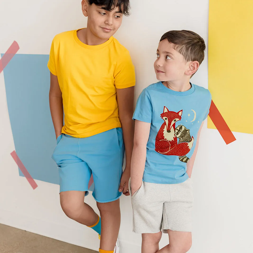 Kids Shorts: Organic Cotton Drawstring Shorts for Comfortable Play