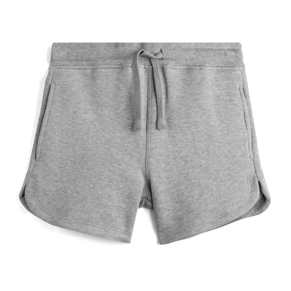 Kids Shorts: Organic Cotton Drawstring Track Shorts