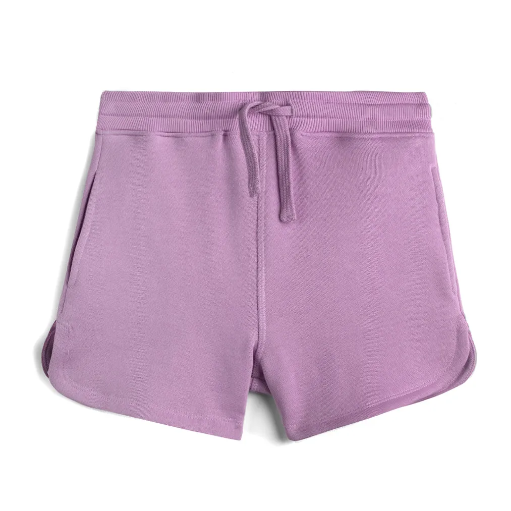 Kids Shorts: Organic Cotton Drawstring Track Shorts