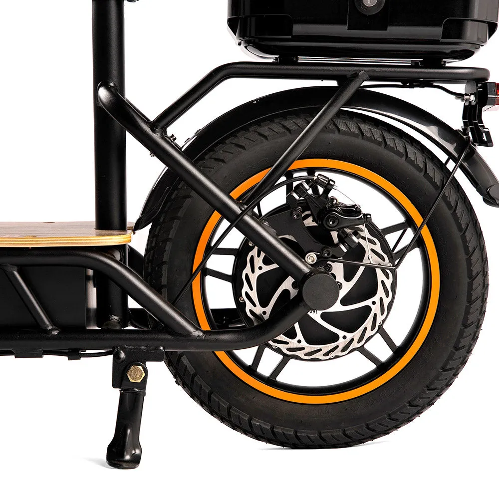 KuKirin C1 Pro Electric Scooter with Seat 14 Off-Road Tires 500W Motor