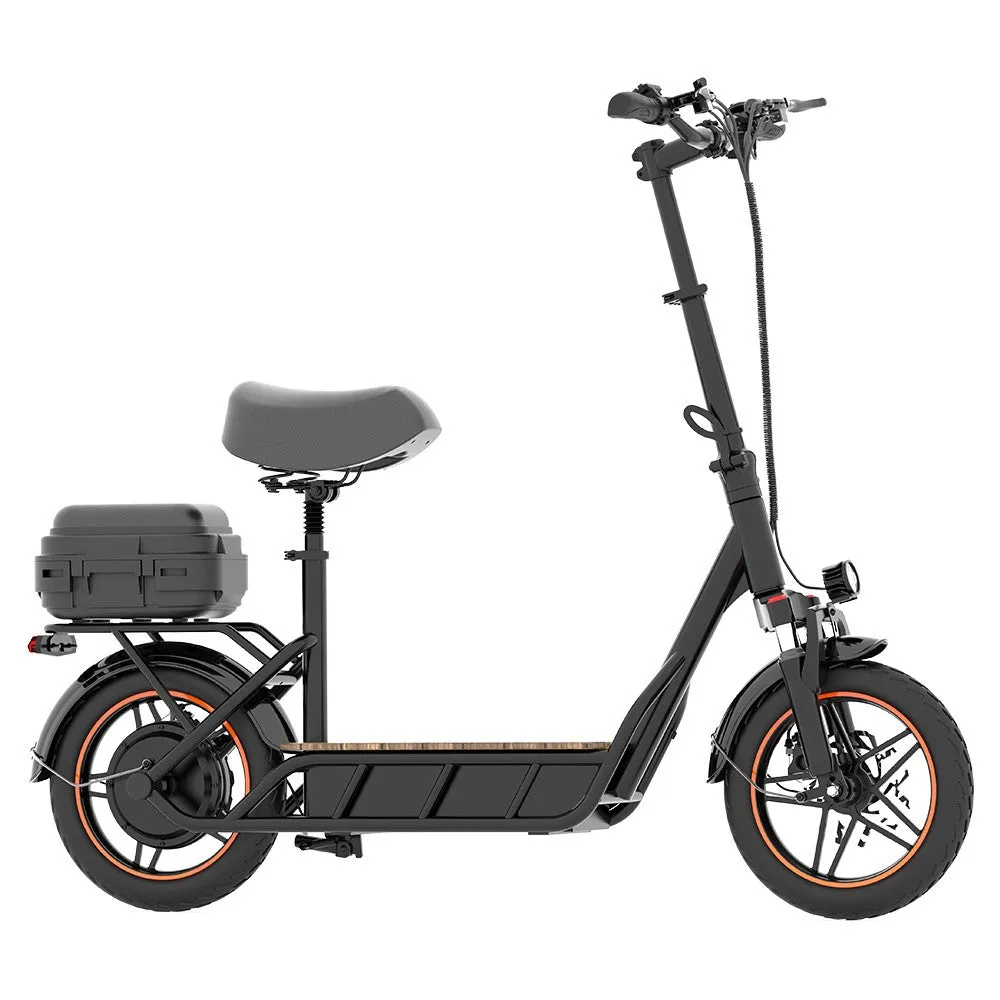 KuKirin C1 Pro Electric Scooter with Seat 14 Off-Road Tires 500W Motor