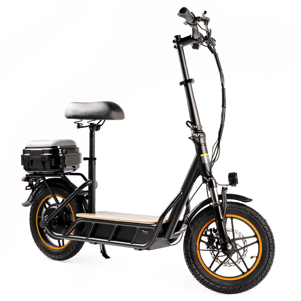 KuKirin C1 Pro Electric Scooter with Seat 14 Off-Road Tires 500W Motor