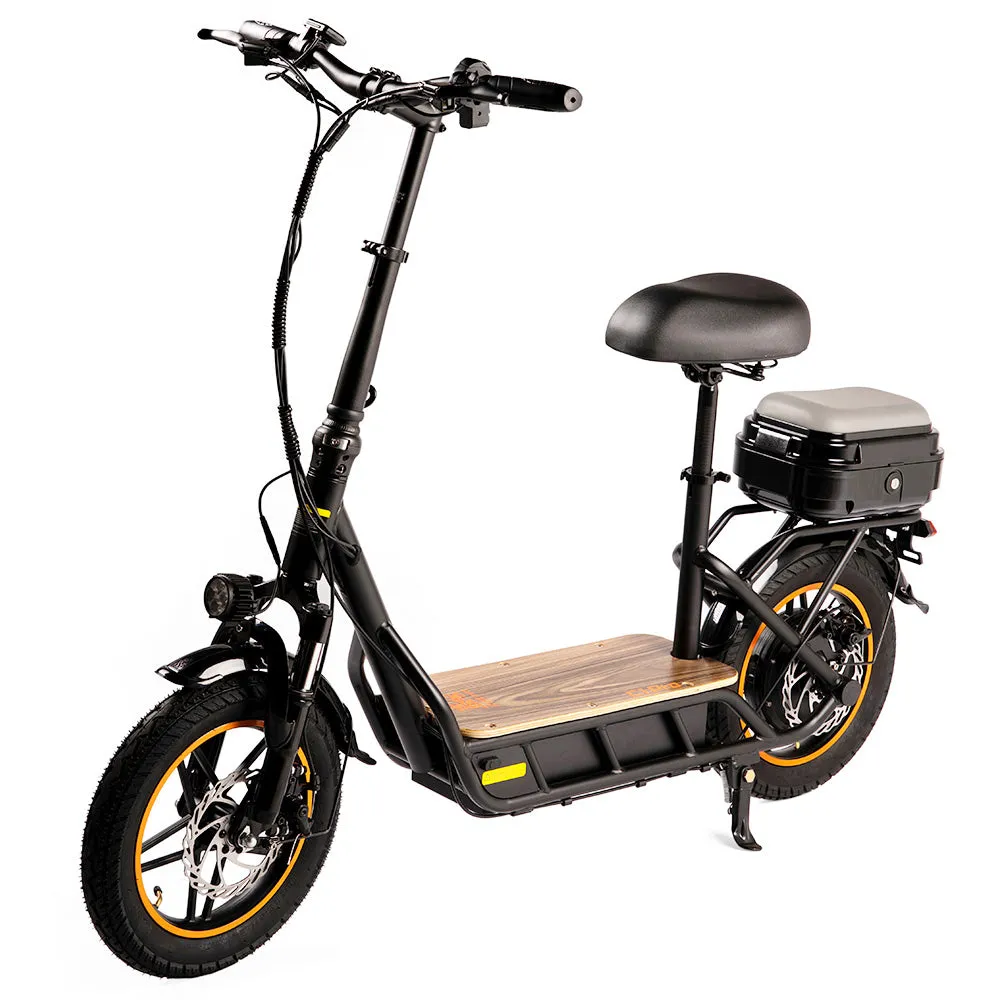 KuKirin C1 Pro Electric Scooter with Seat 14 Off-Road Tires 500W Motor