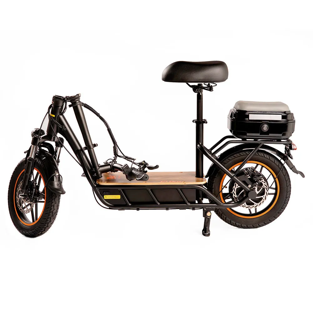 KuKirin C1 Pro Electric Scooter with Seat 14 Off-Road Tires 500W Motor