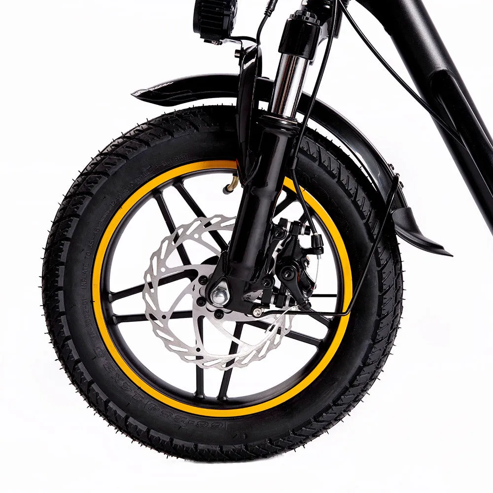 KuKirin C1 Pro Electric Scooter with Seat 14 Off-Road Tires 500W Motor