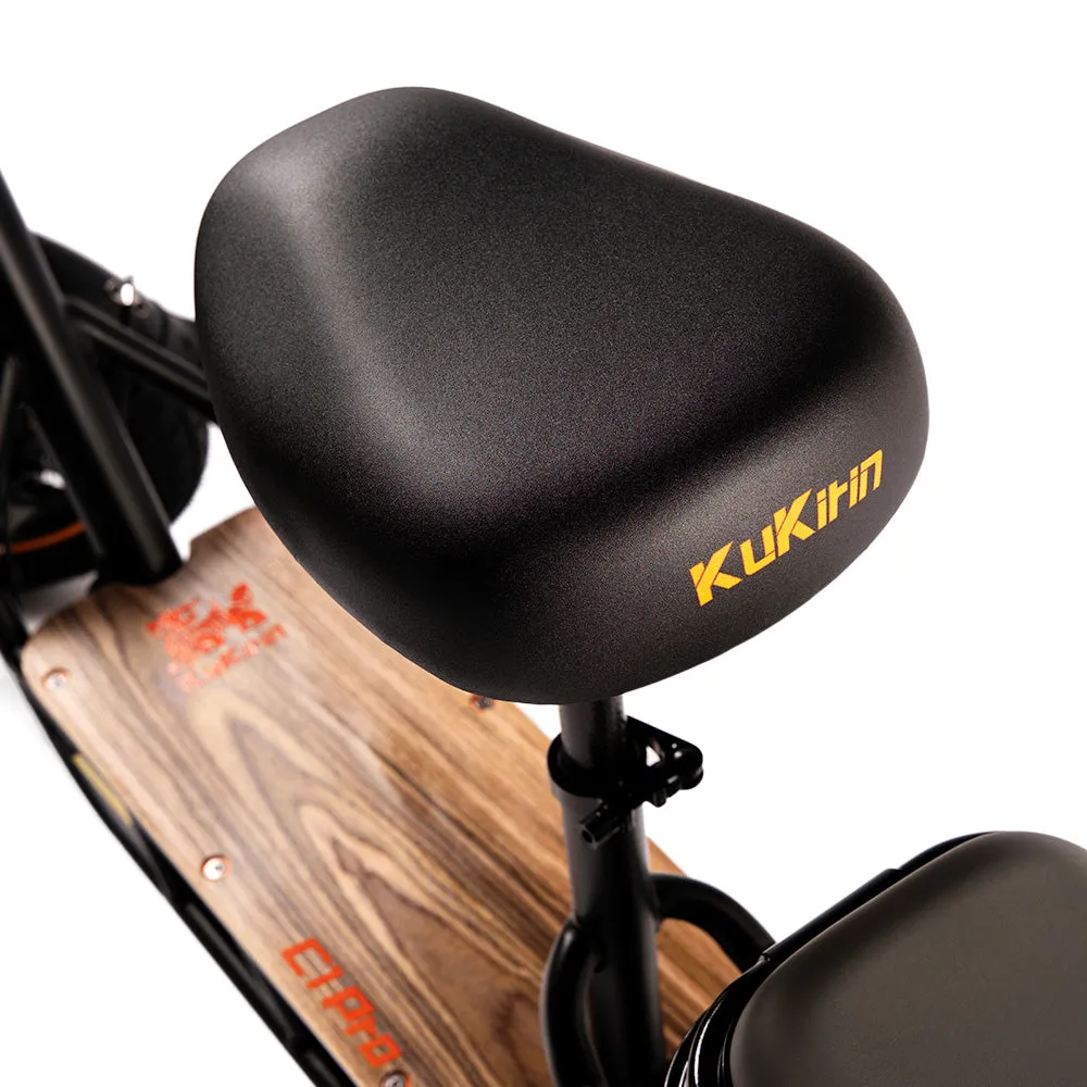 KuKirin C1 Pro Electric Scooter with Seat 14 Off-Road Tires 500W Motor