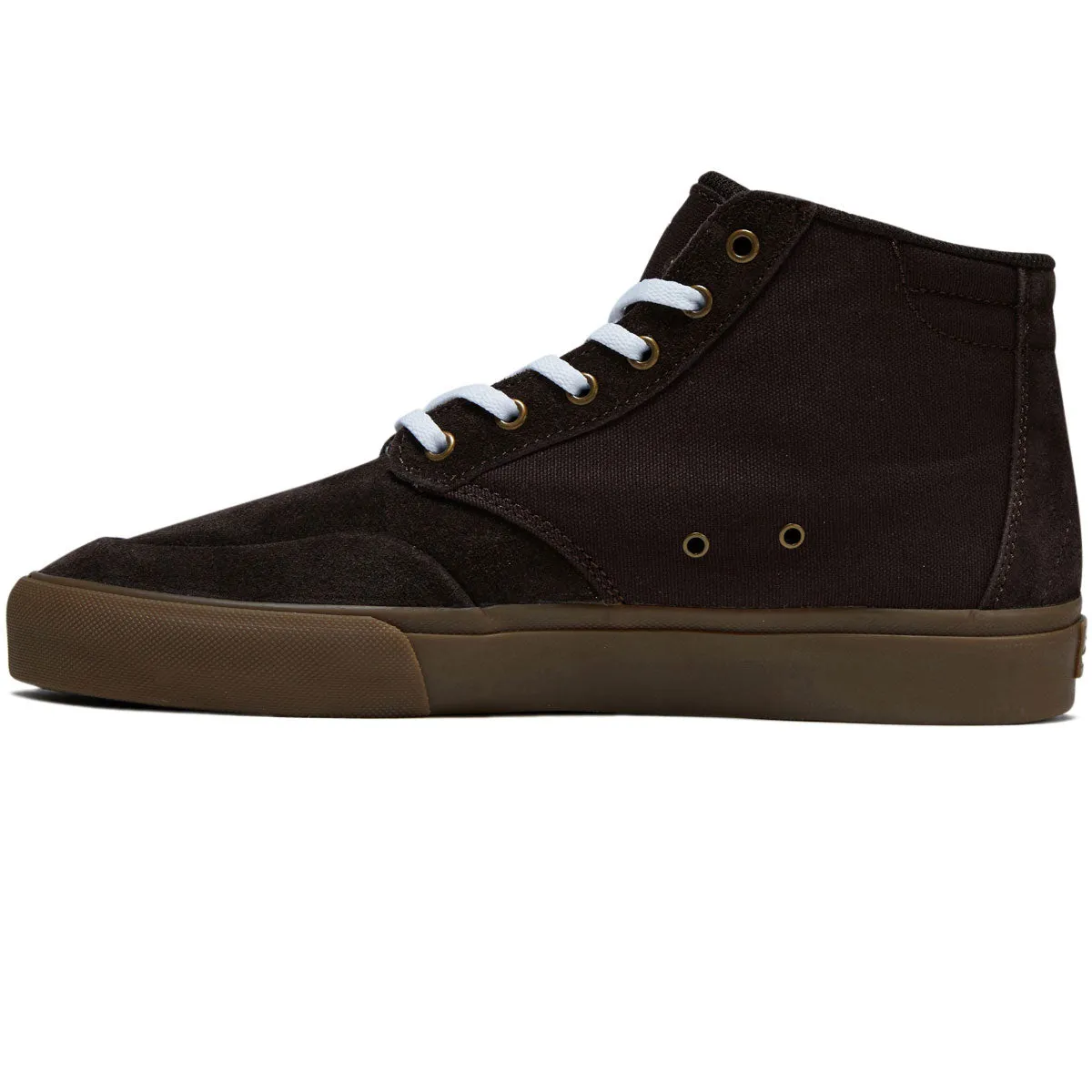 Lakai Riley 3 High Shoes - Chocolate/Gum Suede