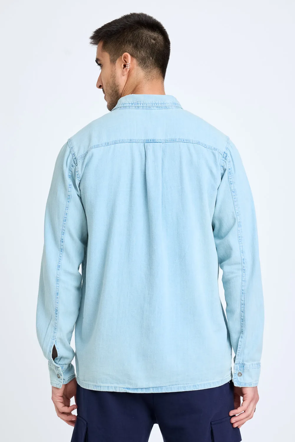 Light Blue Men's Shirt