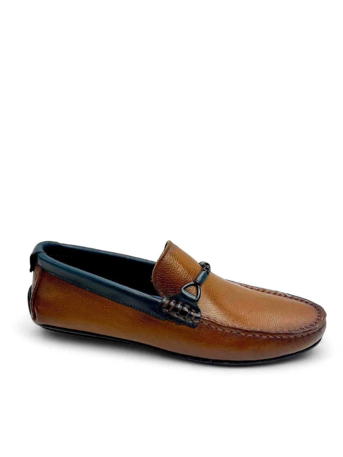 Mallorca Burnished Chain Moccasins