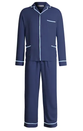 Men's Satin Pajamas - Poseiden