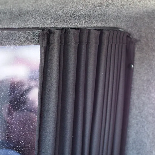 Mercedes Vito MK2 Bare-Metal Window Curtains Eco-Line - Black