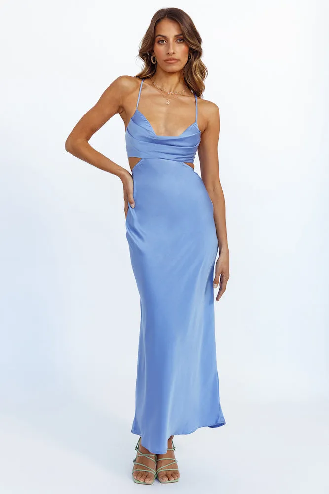 Moonshot Maxi Dress Blue