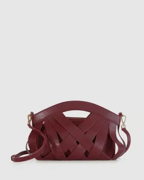 One More Night Crossbody Bag - Burgundy